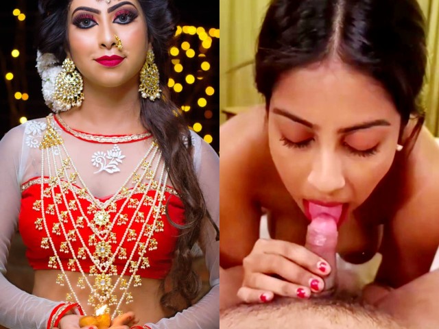 Rani Malakar Bengali Model Sucking Tiny Cock of Photographer
